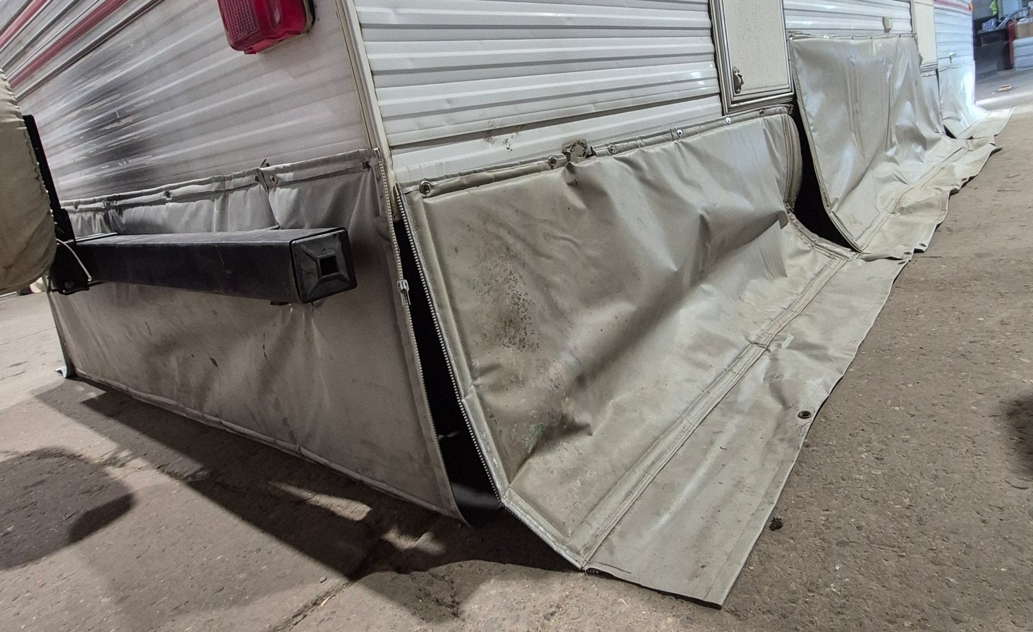 Used Insulated Weather Skirting - 26' x 8' - Young Farts RV Parts