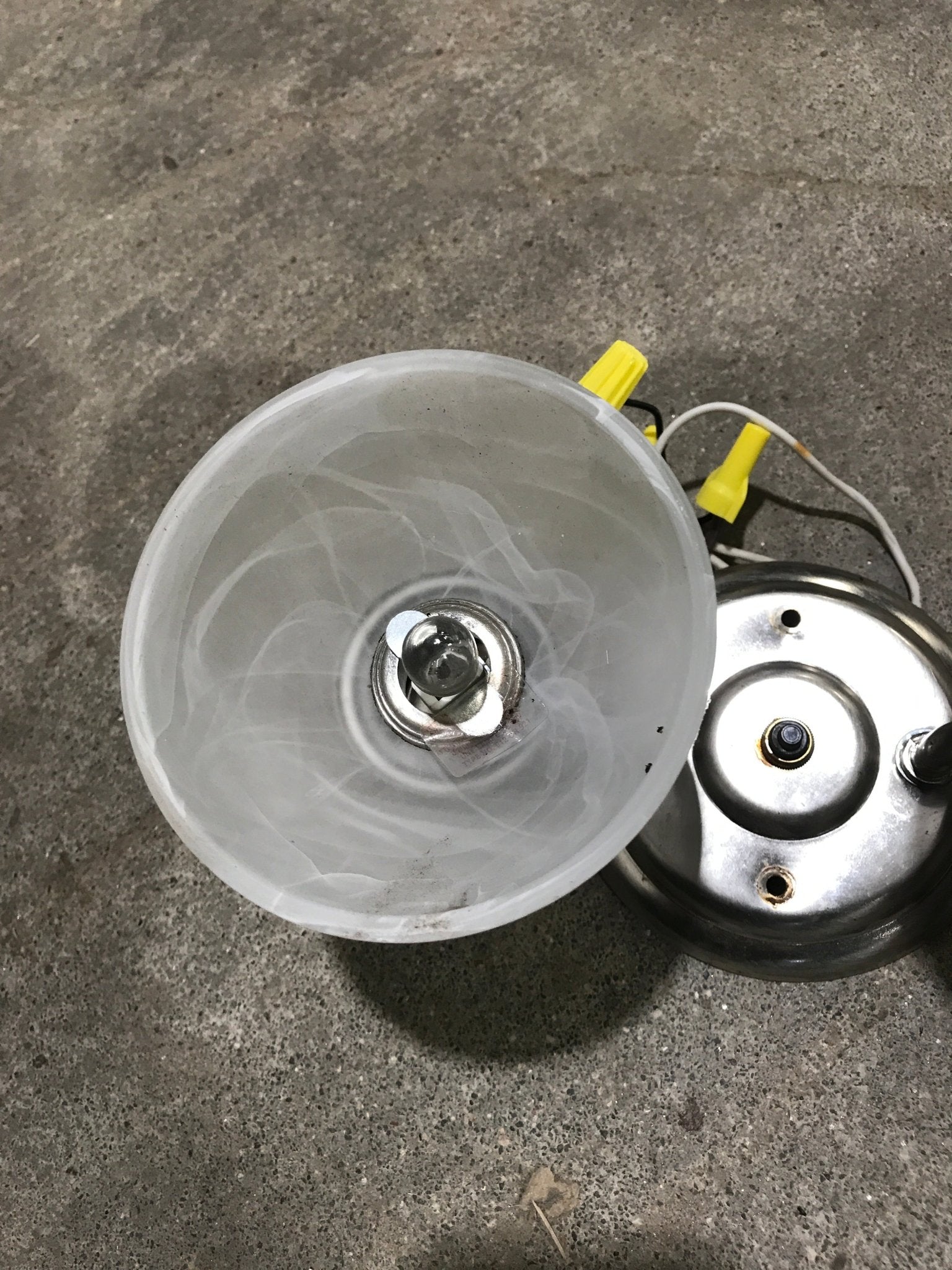 Used Interior Ceiling Mount Light Fixture - Young Farts RV Parts