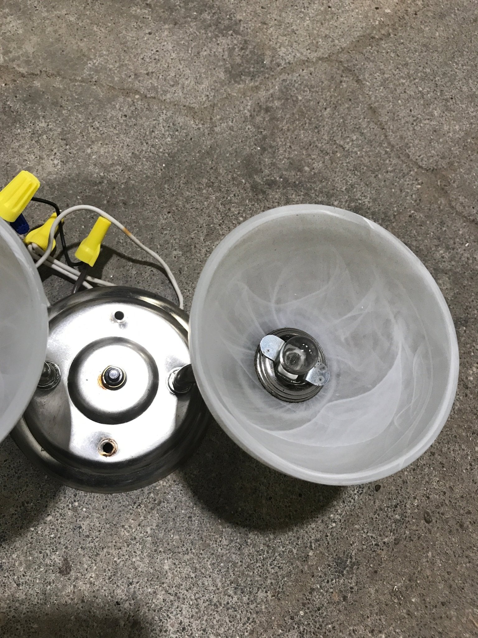 Used Interior Ceiling Mount Light Fixture - Young Farts RV Parts