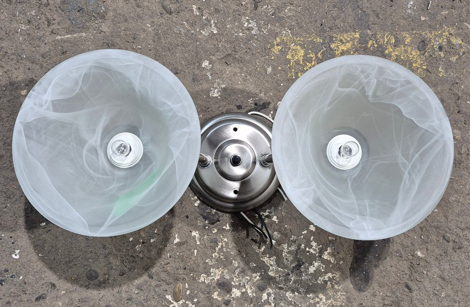 Used Interior Ceiling Mount Light Fixture, With Switch - Young Farts RV Parts