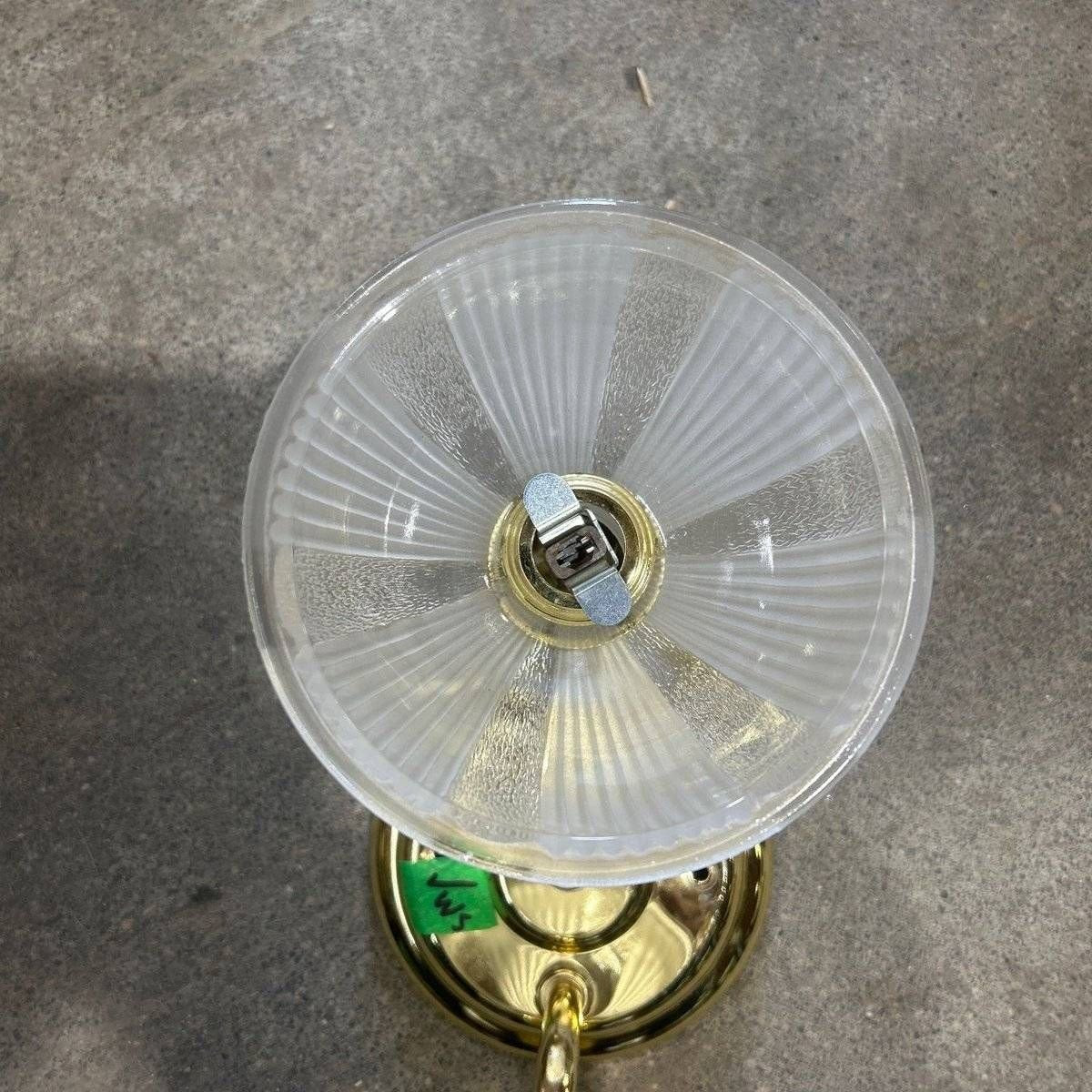 Used Interior Ceiling Mount Light Fixture, With Switch - E110265 - Young Farts RV Parts