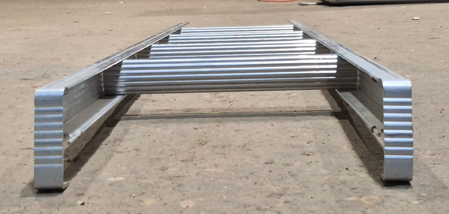 Used Interior Metal Bunk Ladder 12" x 60 1/2" - Young Farts RV Parts