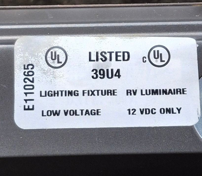 Used Interior Vanity Light Fixture - Young Farts RV Parts