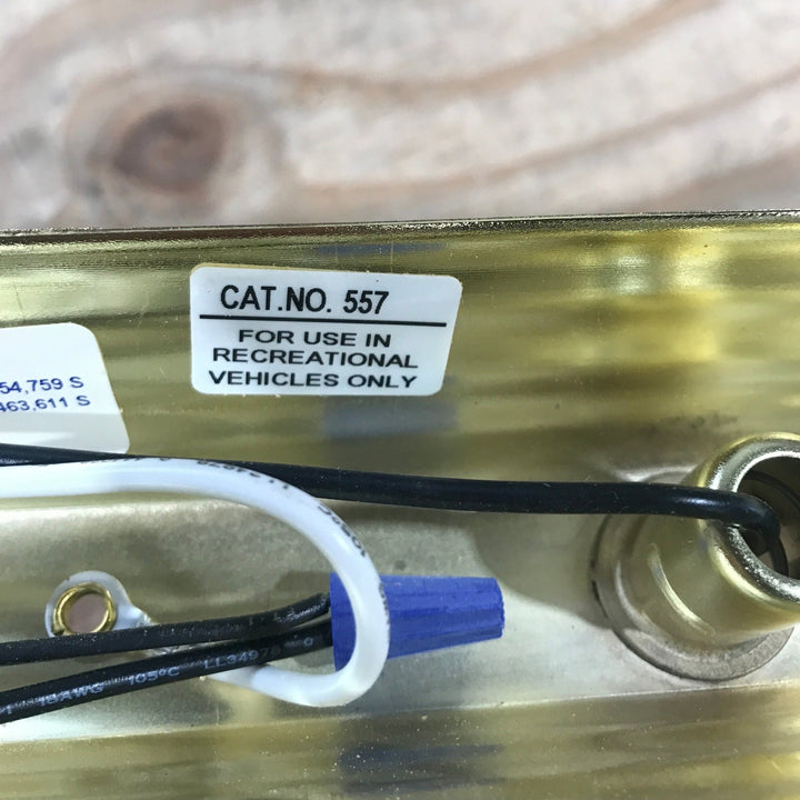 Used Interior Vanity Light Fixture E110265 | Cat. No. 557 - Young Farts RV Parts