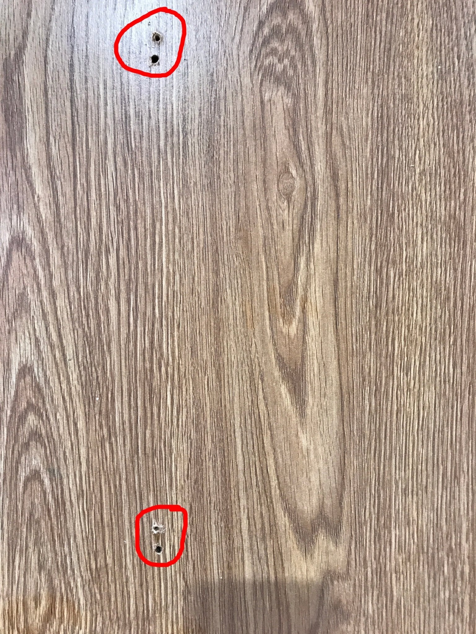 Used Interior Wooden Door 22 3/4