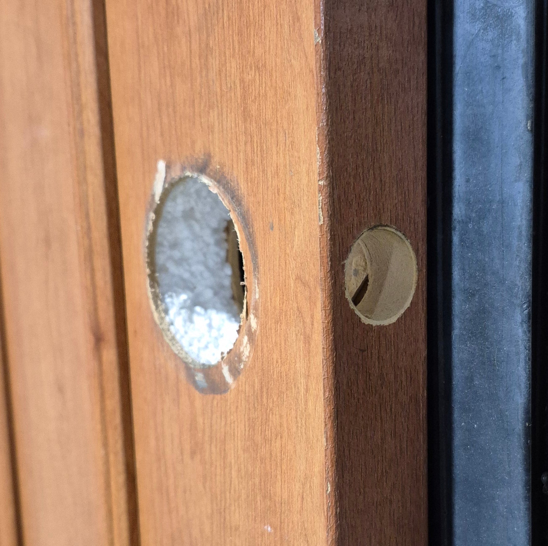 Used Interior Wooden Door 22" W x 72" H x 1 3/8" D - Young Farts RV Parts