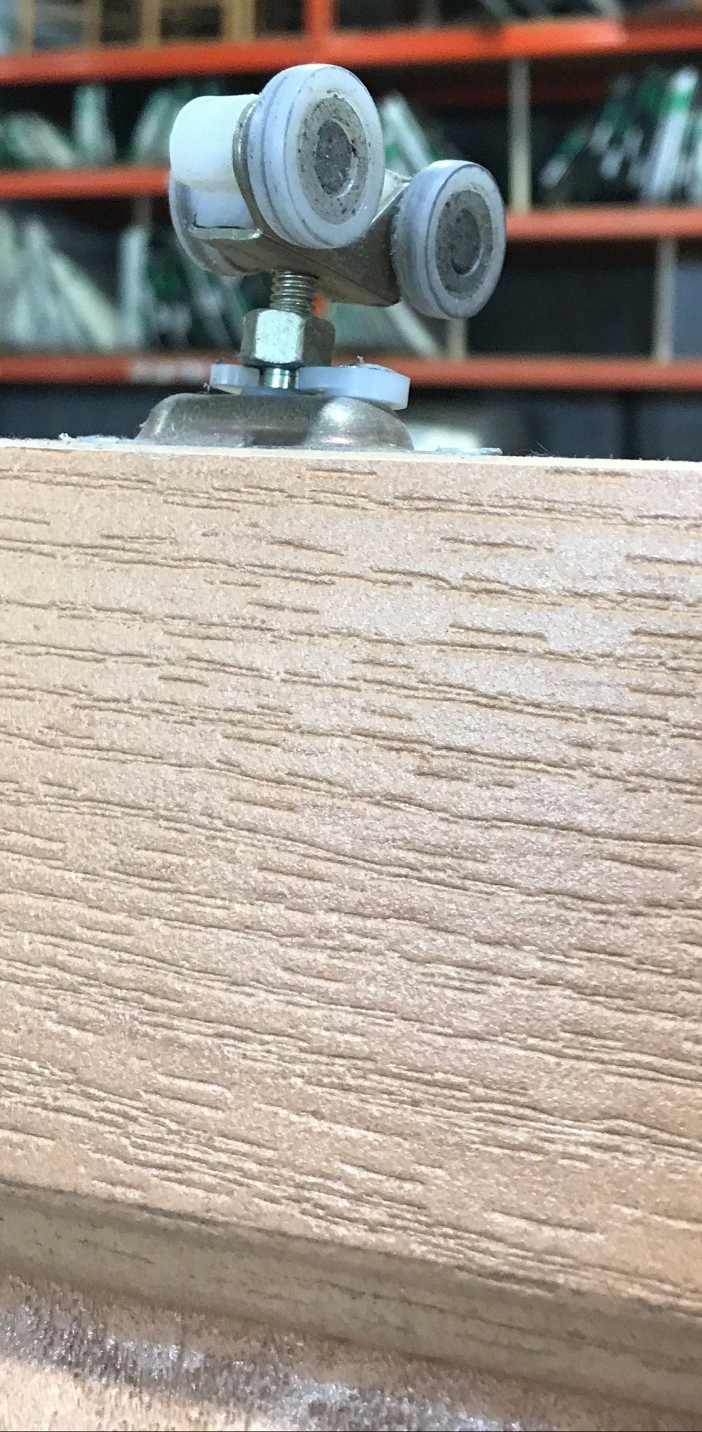 Used Interior Wooden Pocket Door 26