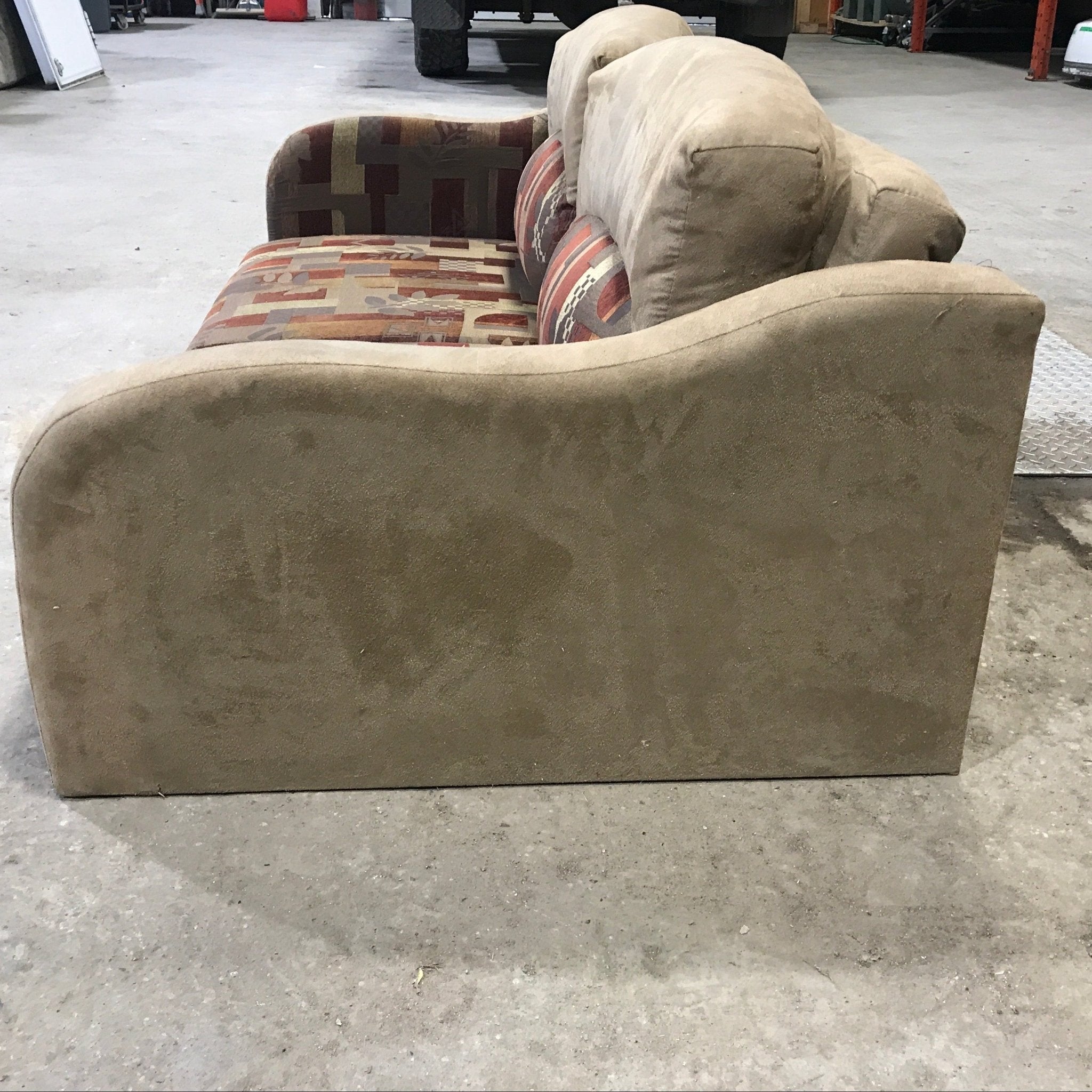 Used Jackknife RV Sofa 62” x 39” - Young Farts RV Parts