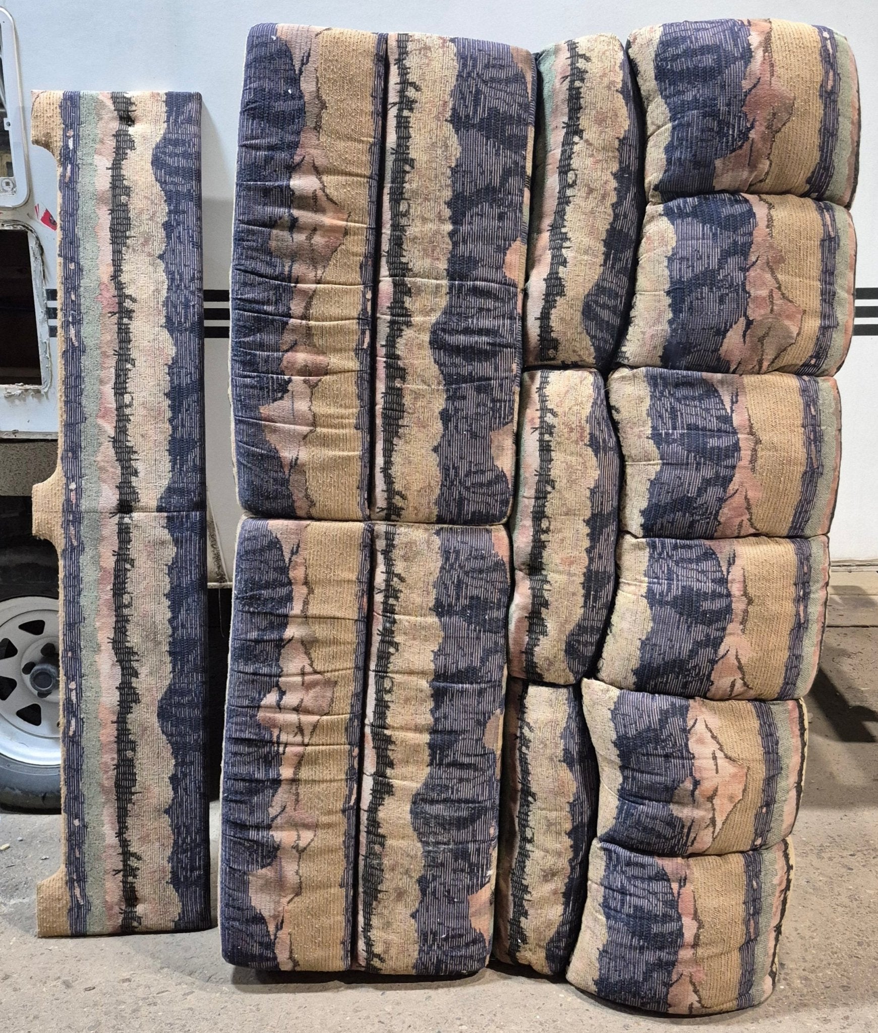 Used Jackknife RV Sofa 65” x 41 1/2” - Young Farts RV Parts