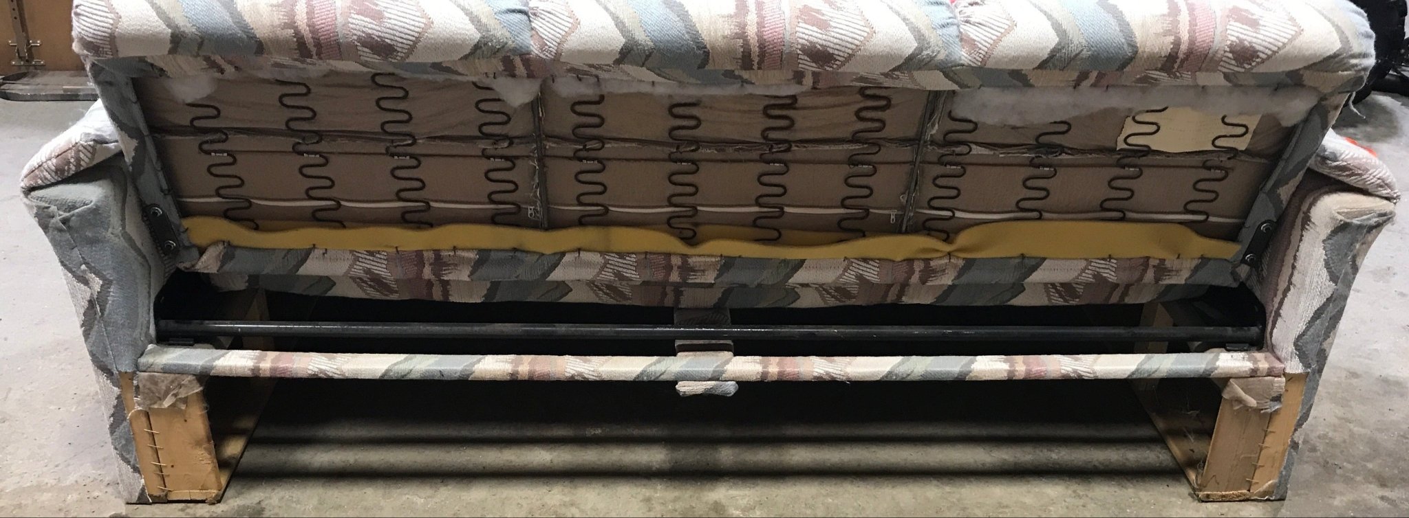 Used Jackknife RV Sofa 77” x 42” - Young Farts RV Parts