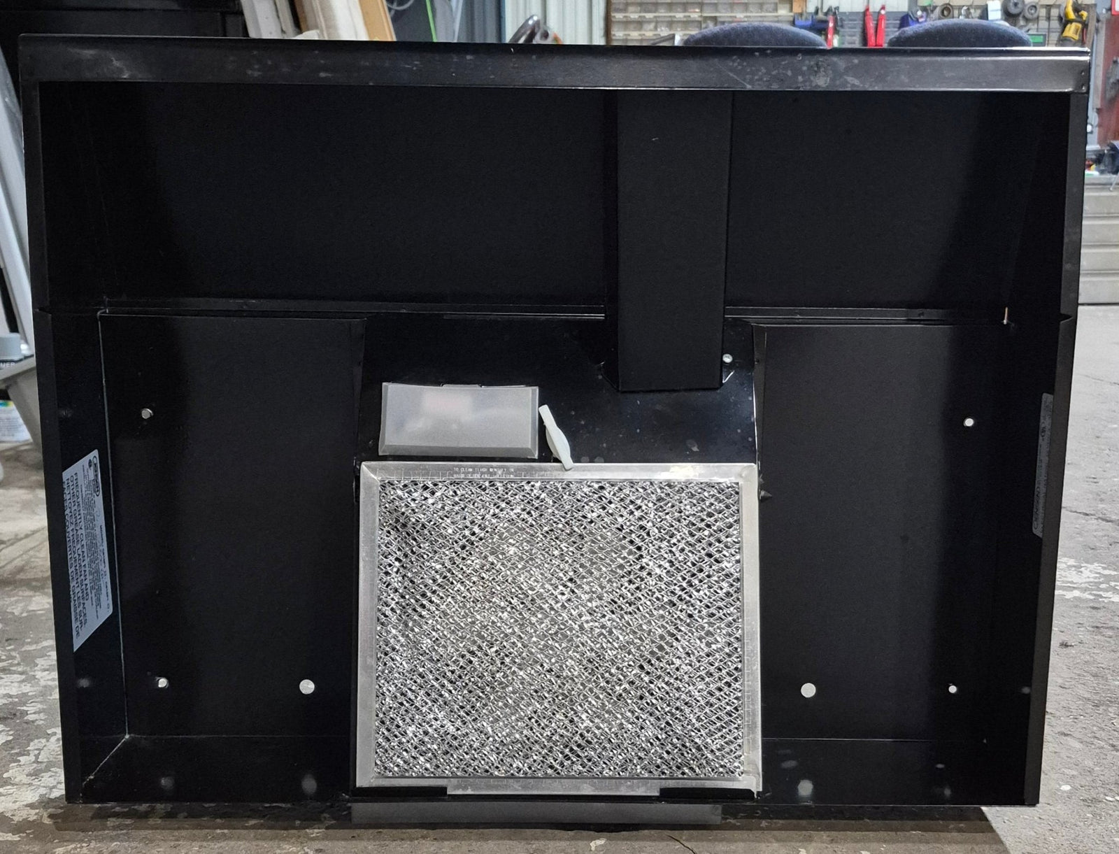 Used Jensen RV Range Hood Fan, With Tank Monitor - R0923300 - C - Young Farts RV Parts