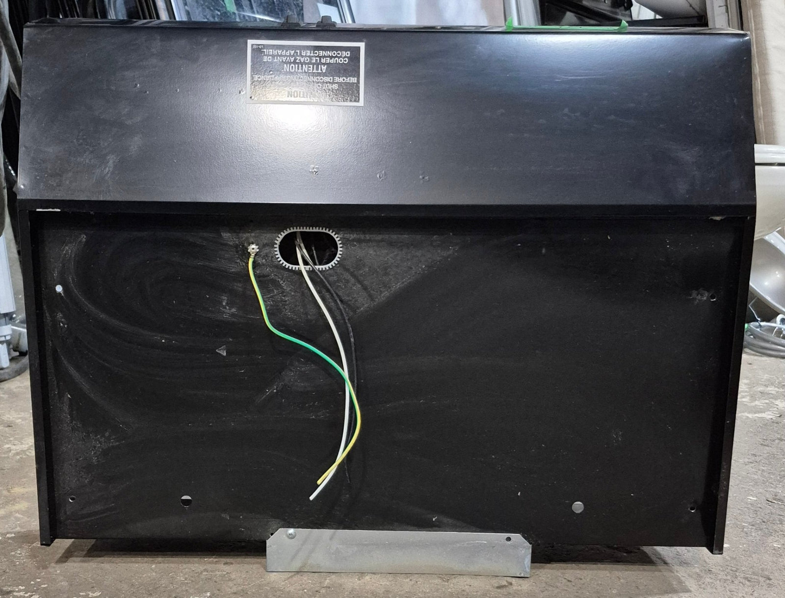 Used Jensen RV Range Hood Fan, With Tank Monitor - R0923300 - C - Young Farts RV Parts