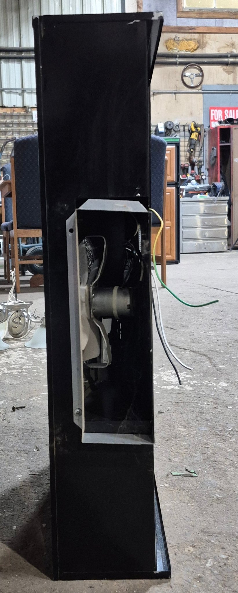 Used Jensen RV Range Hood Fan, With Tank Monitor - R0923300 - C - Young Farts RV Parts