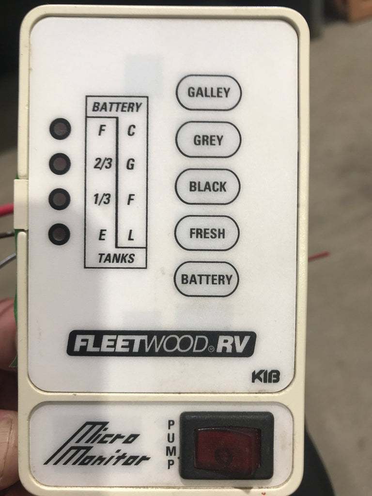 Used KIB Micro Monitor SUBPCBM2 - PCBM2 - C - YYZ - White - Young Farts RV Parts