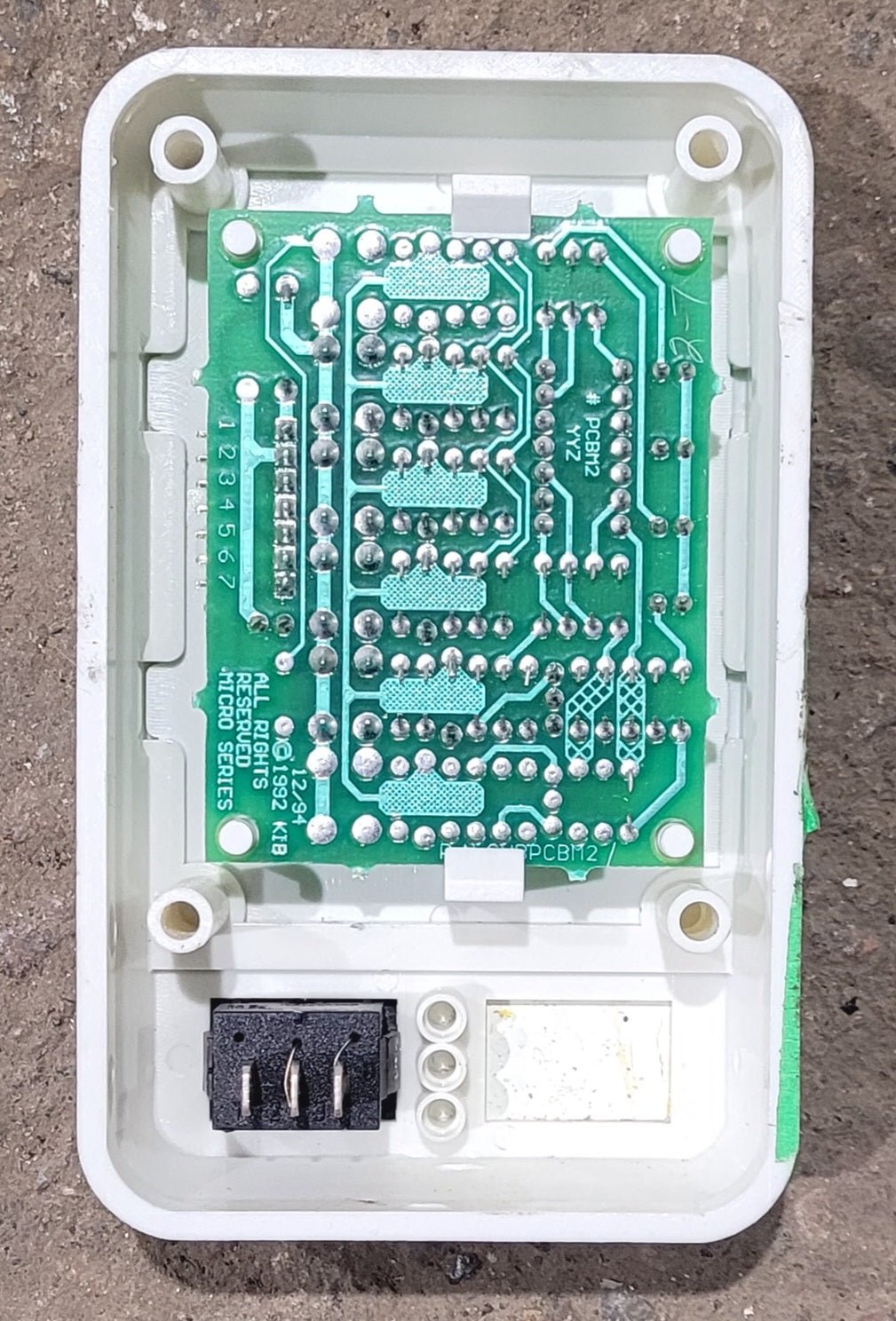 Used KIB Micro Monitor SUBPCBM2 - PCBM2 YYZ - White - Young Farts RV Parts