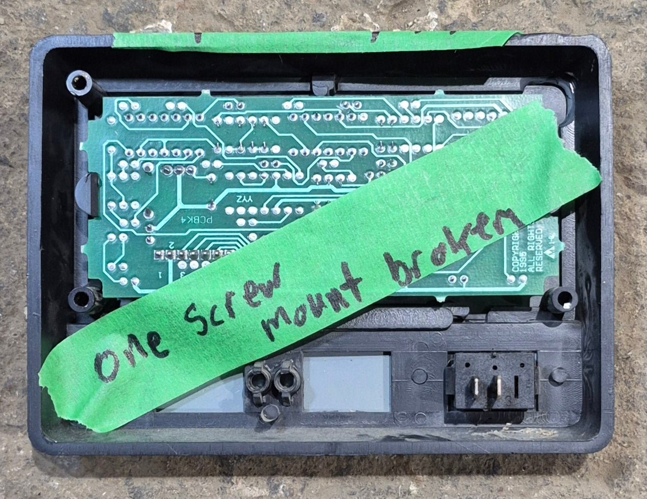 Used KIB Systems Monitor Control Panel PCBK4 - Young Farts RV Parts