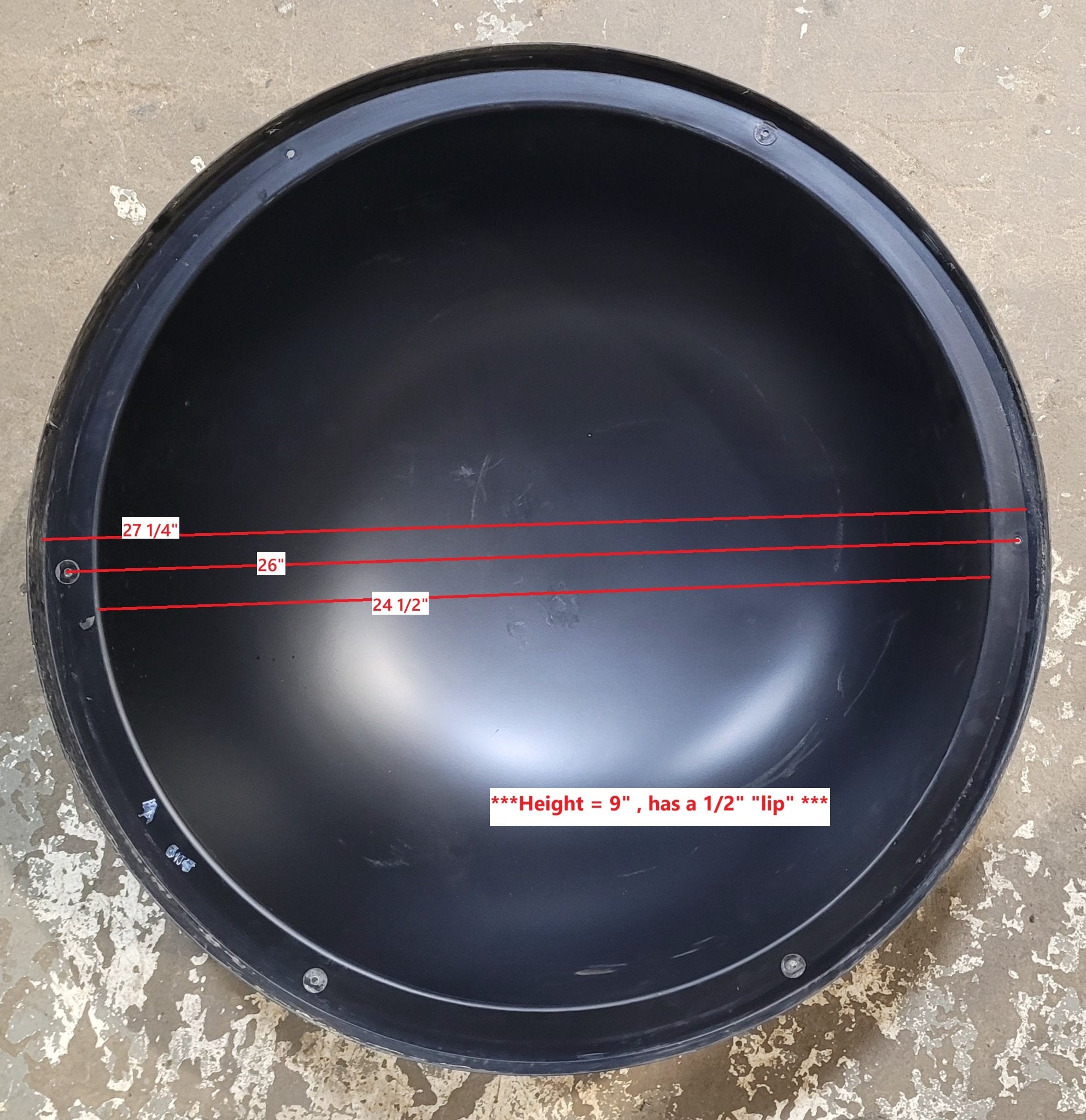 Used KING Replacement Dome for King - Dome - Young Farts RV Parts