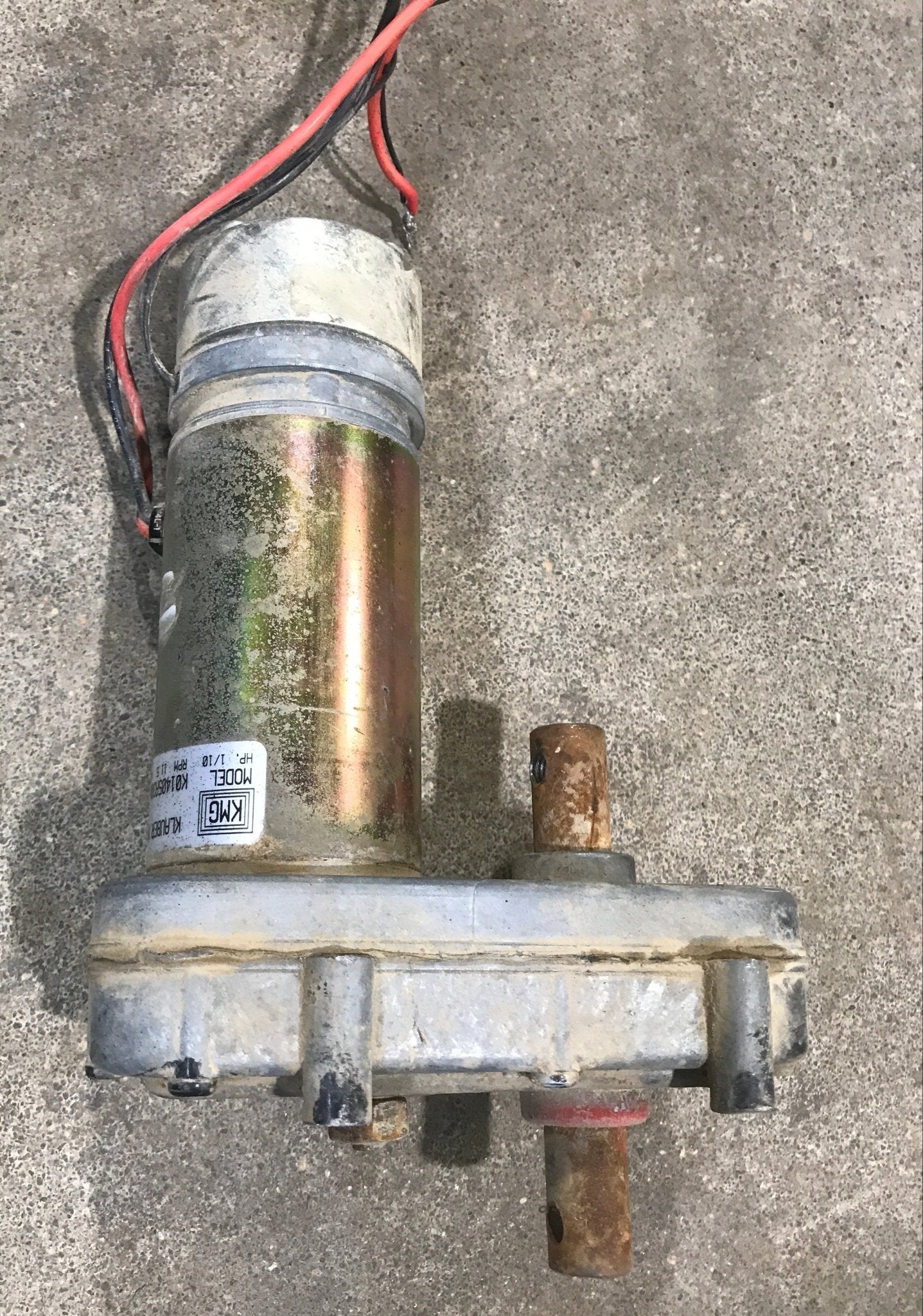 Used Klauber RV Slide Out Motor - K01405A300 - Young Farts RV Parts
