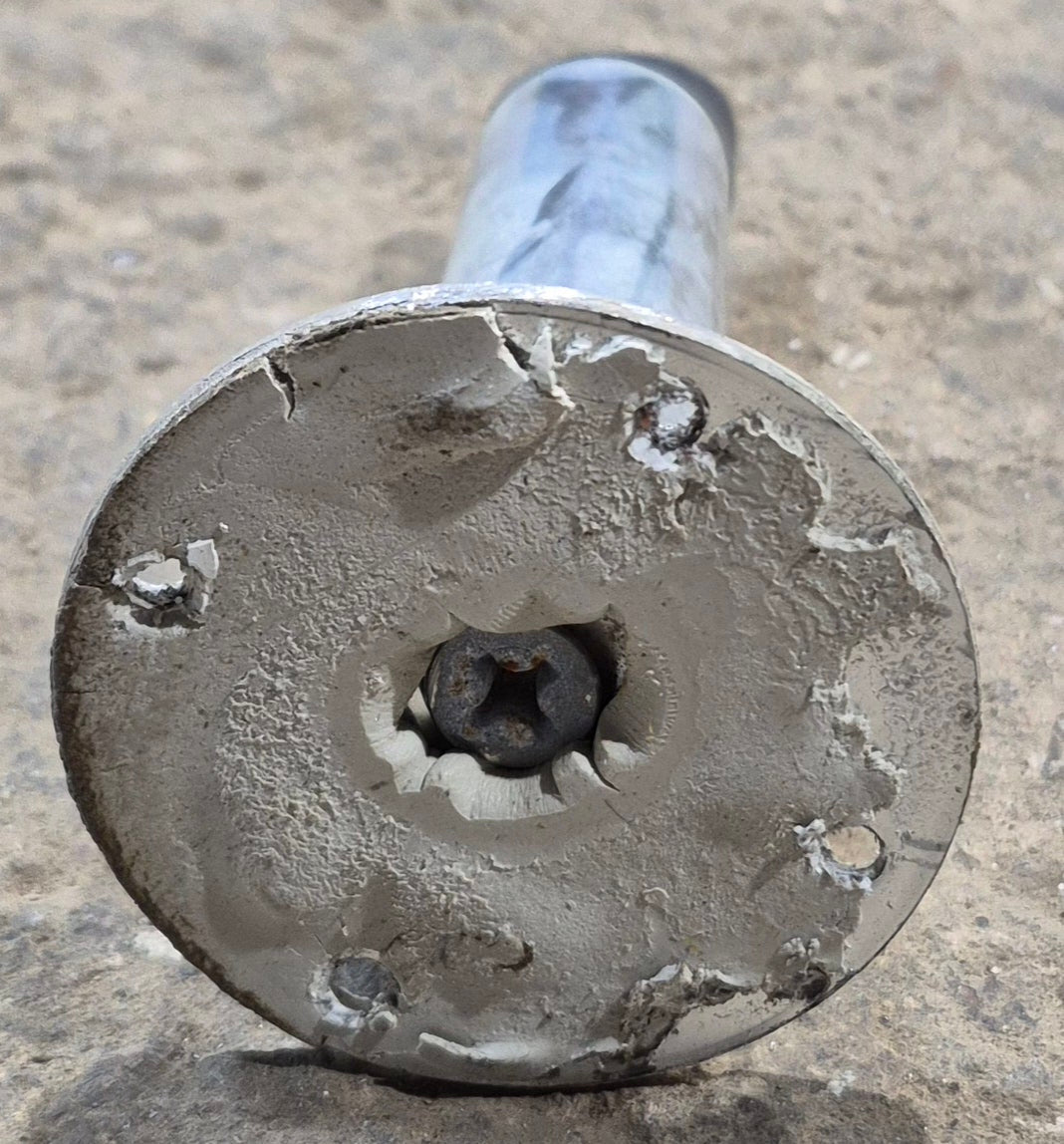 Used Ladder Standoff Assembly - 4 3/8" - Young Farts RV Parts