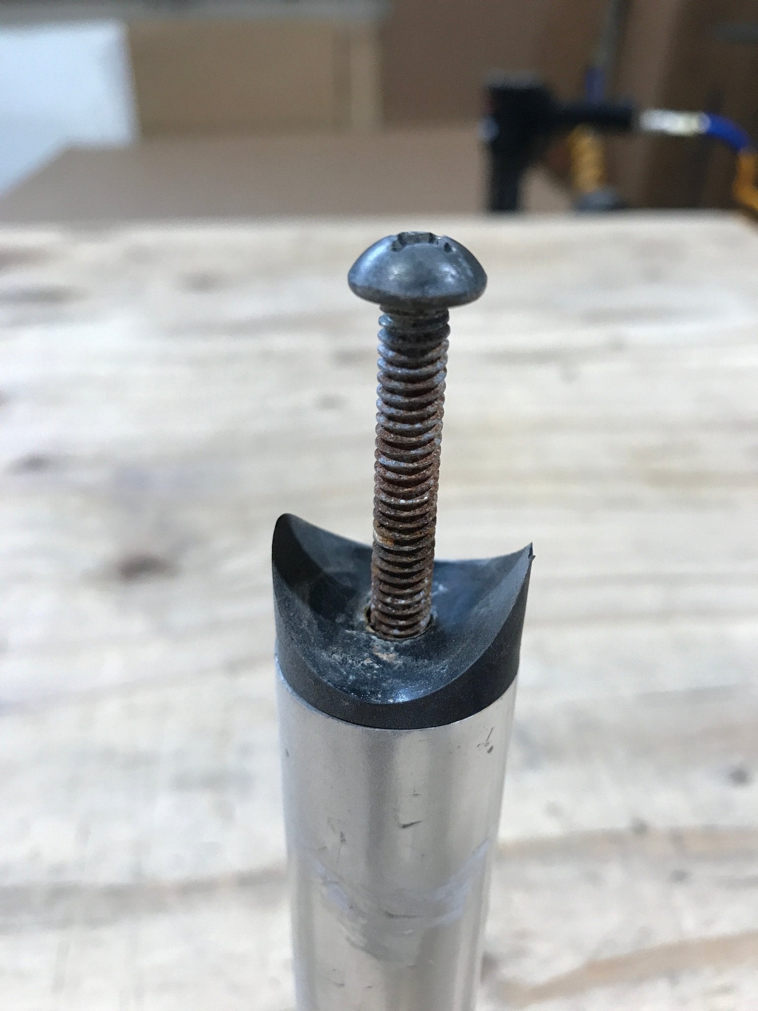 Used Ladder Standoff Assembly - 7 1/4" - Young Farts RV Parts