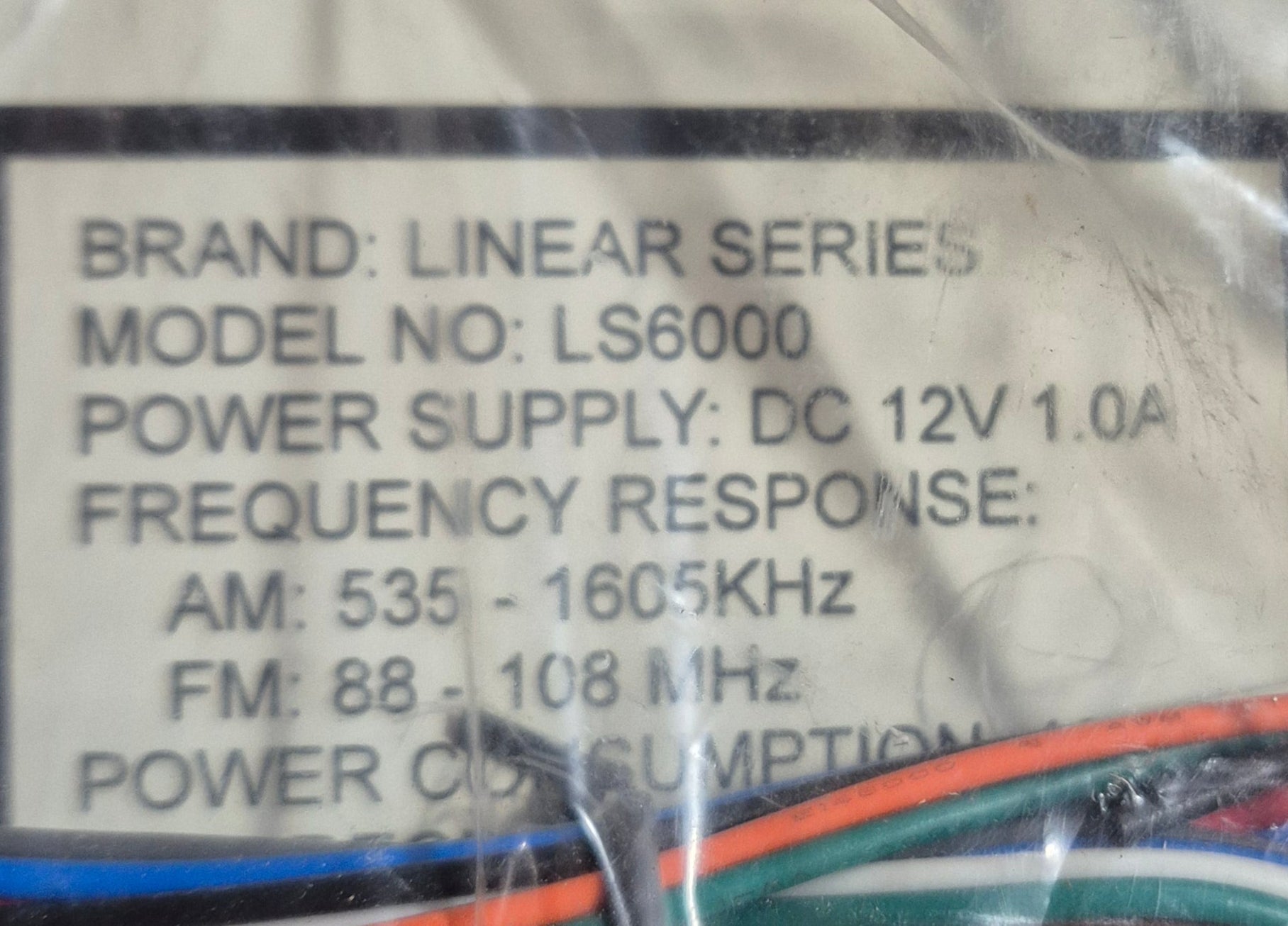 Used Linear Series RV Radio LS7600 - Young Farts RV Parts