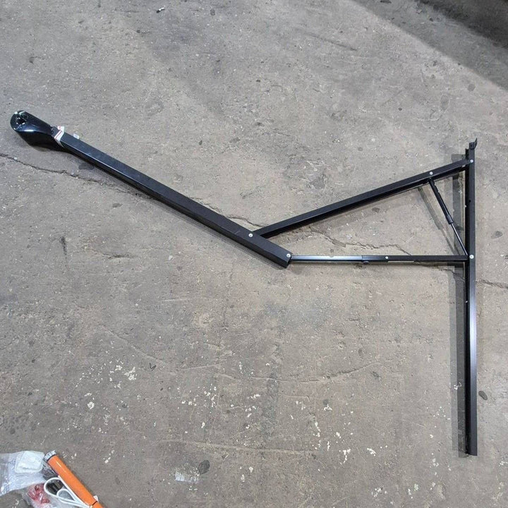 Used Lippert Awning Arm, Idler (Rear) Non - Powered, Black, 58" - Edge (2000 Series) - Young Farts RV Parts