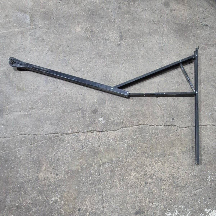 Used Lippert Awning Arm, Idler (Rear) Non-Powered, Black, 58" - Edge (2000 Series) - Young Farts RV Parts