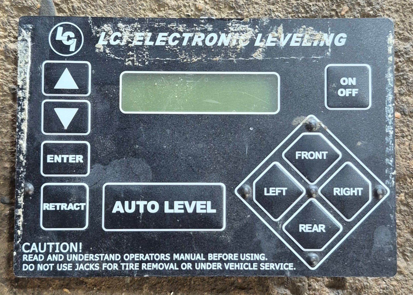 Used Lippert Components 234802 Leveling System Touchpad - Young Farts RV Parts