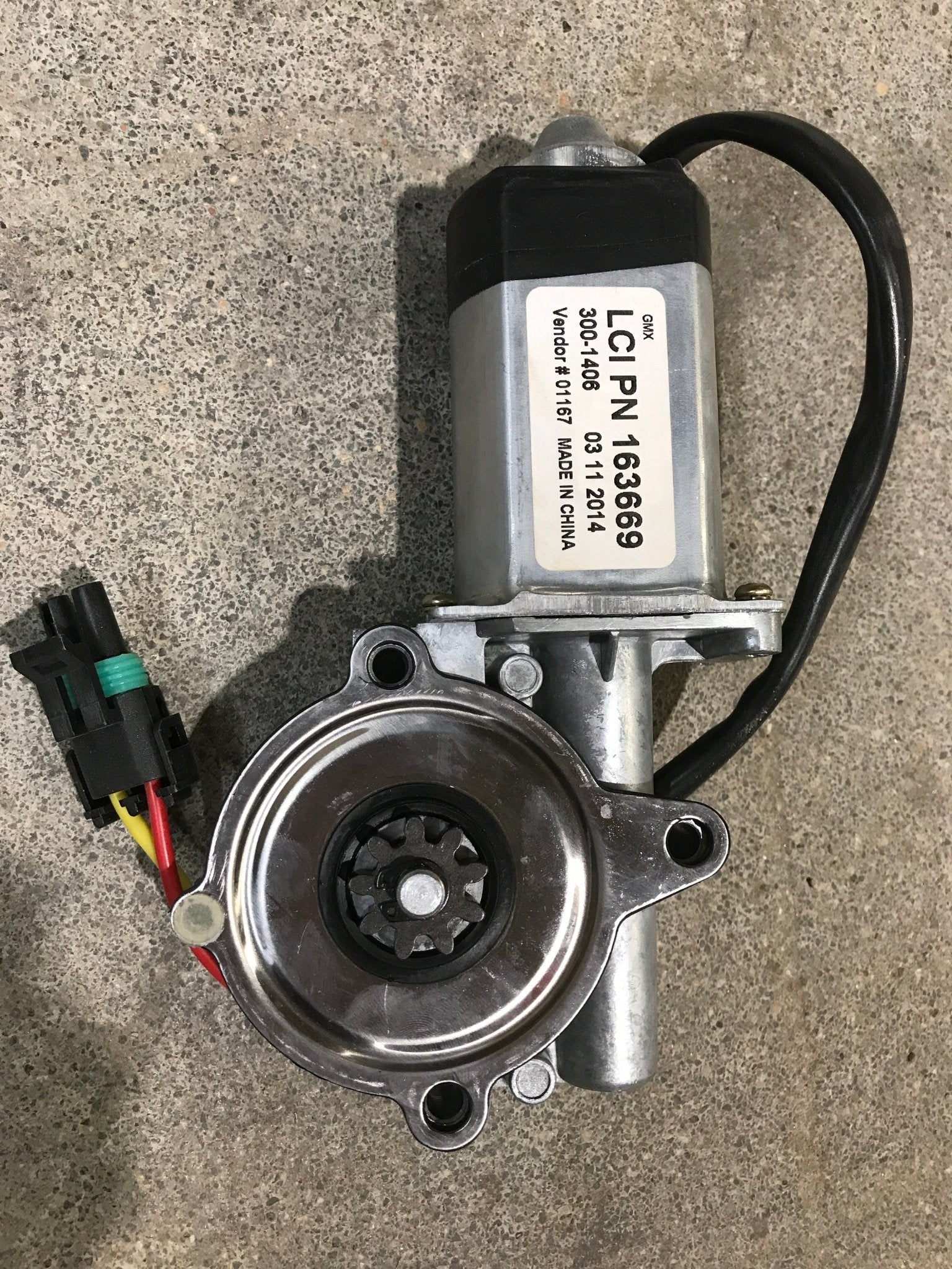 Used Lippert Replacement Step Motor - 300 - 1406 - Young Farts RV Parts