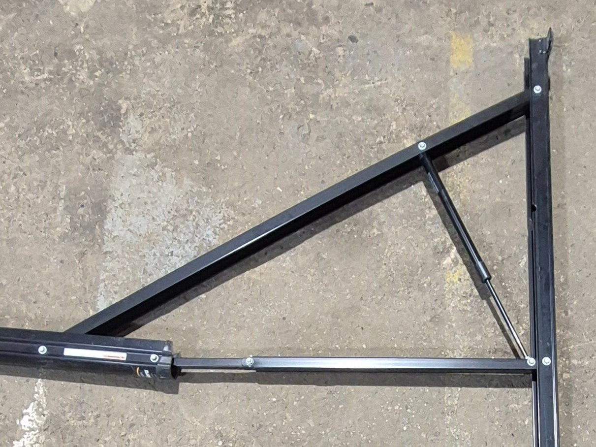 Used Lippert Solera 3000 Power Awning Arm, LH Idler (Non - Power Side) Short, 58 1/2", Pitched - 295743 - Young Farts RV Parts