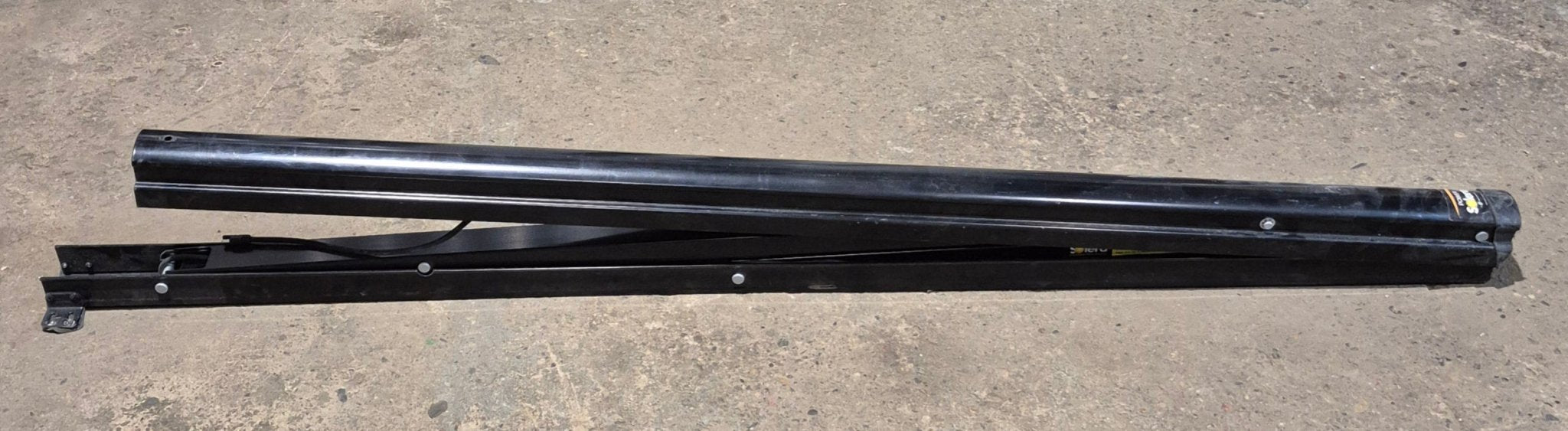 Used Lippert Solera 3000 Power Awning Arm, RH Motor (Power Side) Short, 58 1/2", Pitched - 295743 - Young Farts RV Parts