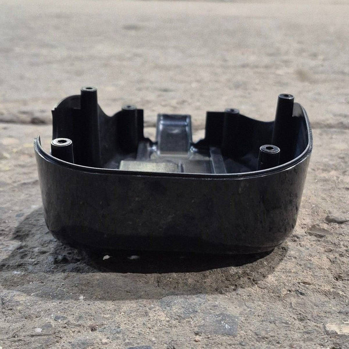 Used Lippert Solera Cover, Back Side, Idler/ Rear, Black - 289567 - Young Farts RV Parts