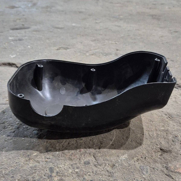 Used Lippert Solera Cover, Front Side, Idler/ Rear, Black - 289566 - Young Farts RV Parts