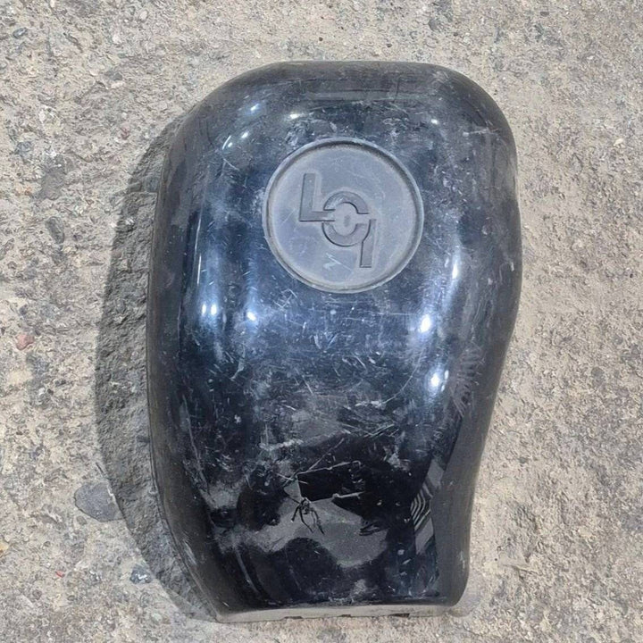 Used Lippert Solera Cover, Front Side, Idler/ Rear, Black - 289566 - Young Farts RV Parts