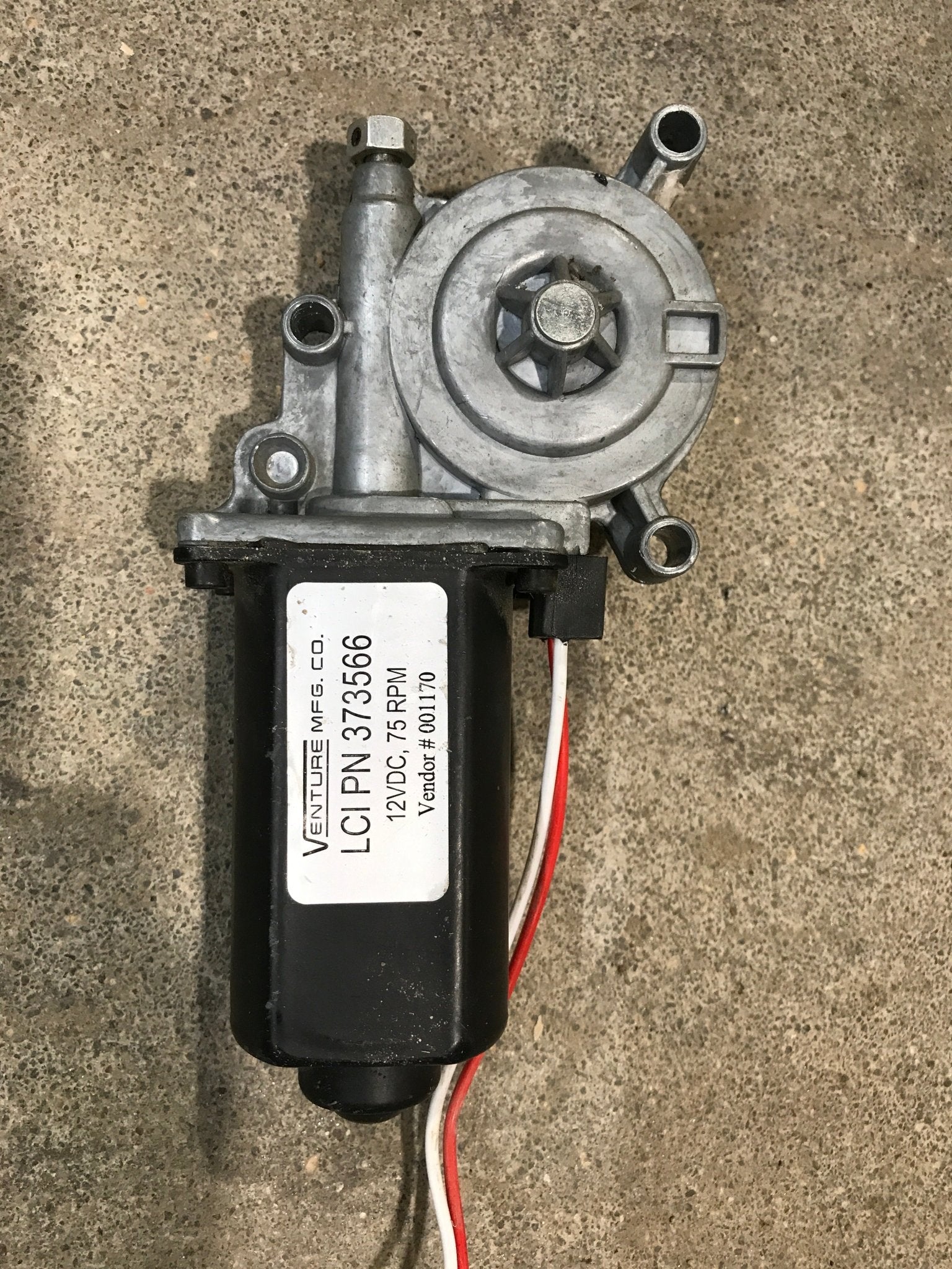 Used Lippert Solera Replacement Motor - Young Farts RV Parts