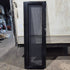 Used Lippert Toy Hauler Patio Wall Armor System Screen Door, Left Side - 82 1/4" X 47 5/8" - Young Farts RV Parts