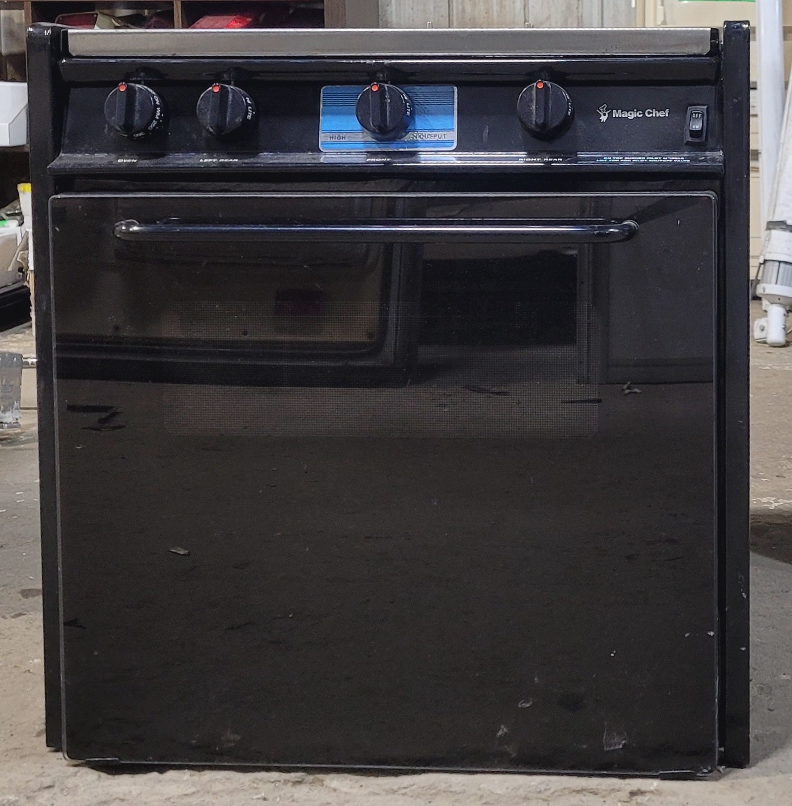 Used Magic Chef 22RB3BTVX 3 Burner RV Range / Cooktop - Young Farts RV Parts