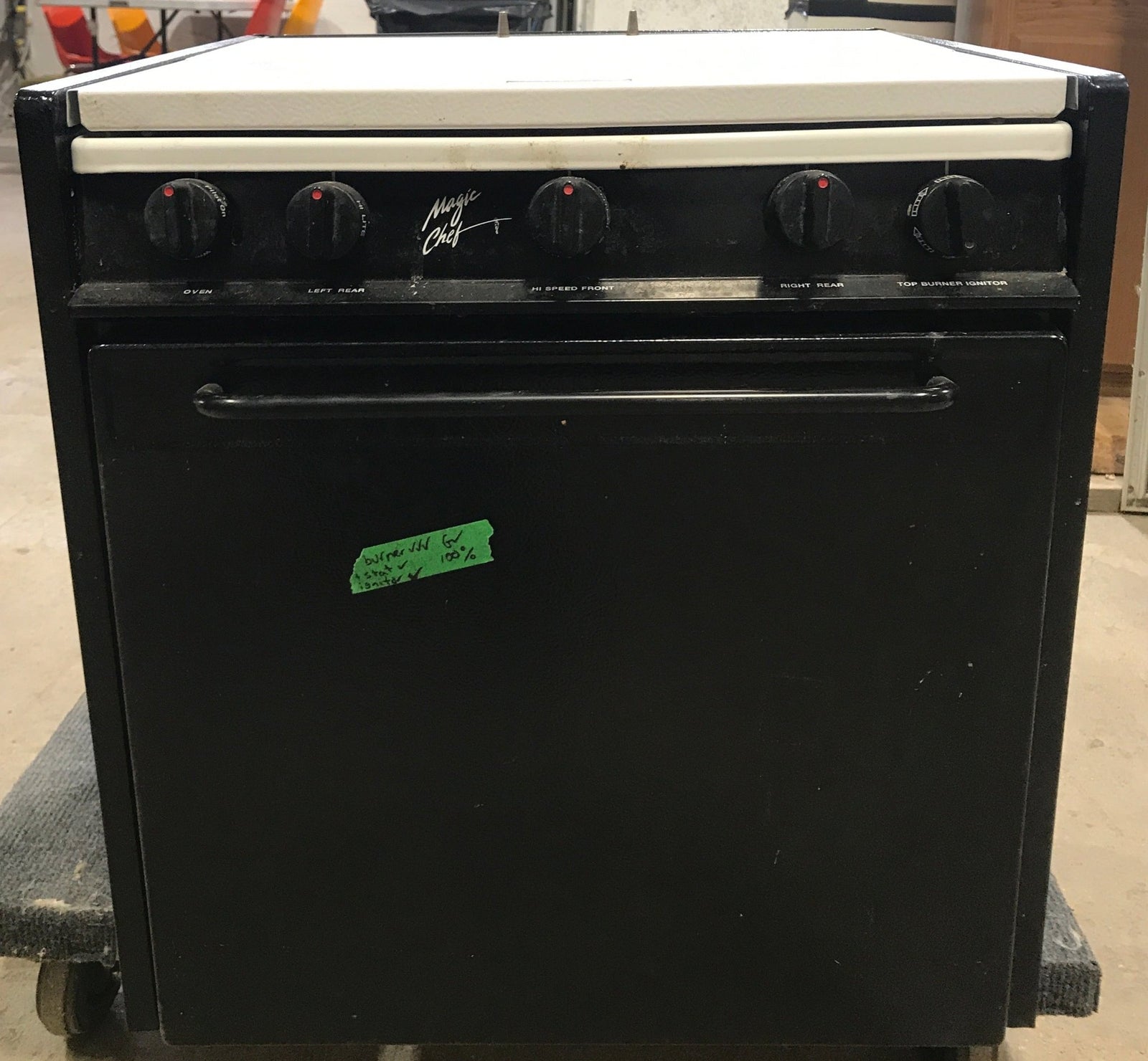 Used Magic Chef 3 Burner RV Range / Cooktop - 22