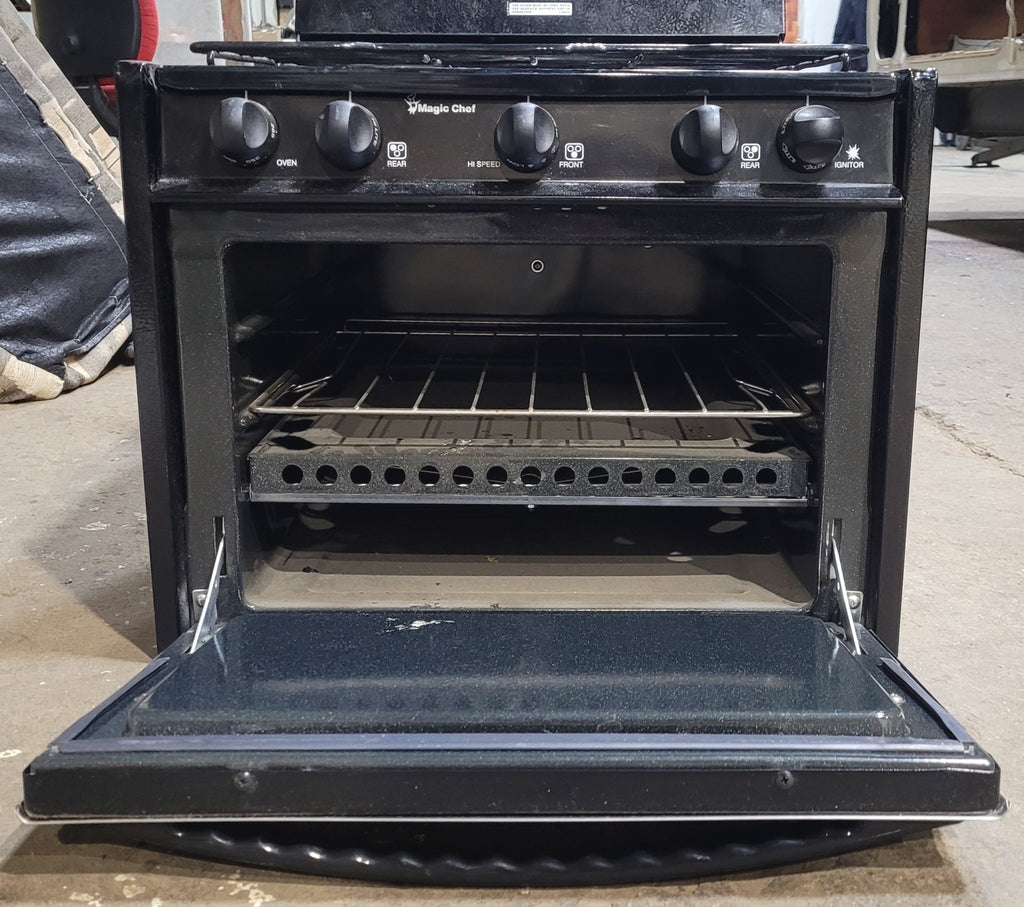 Used Magic Chef 3 Burner RV Range / Cooktop - Young Farts RV Parts