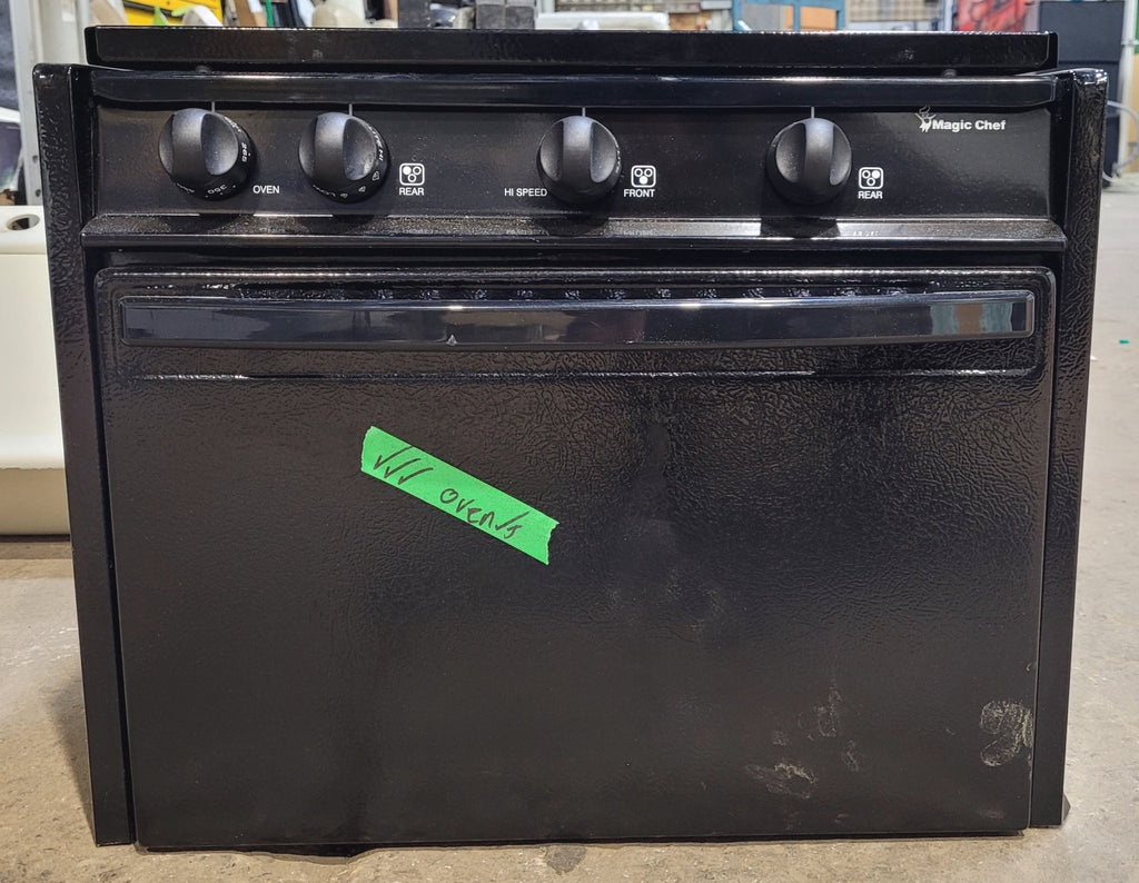 Used Magic Chef 3 Burner RV Range / Cooktop - CLY1610BDB - Young Farts RV Parts