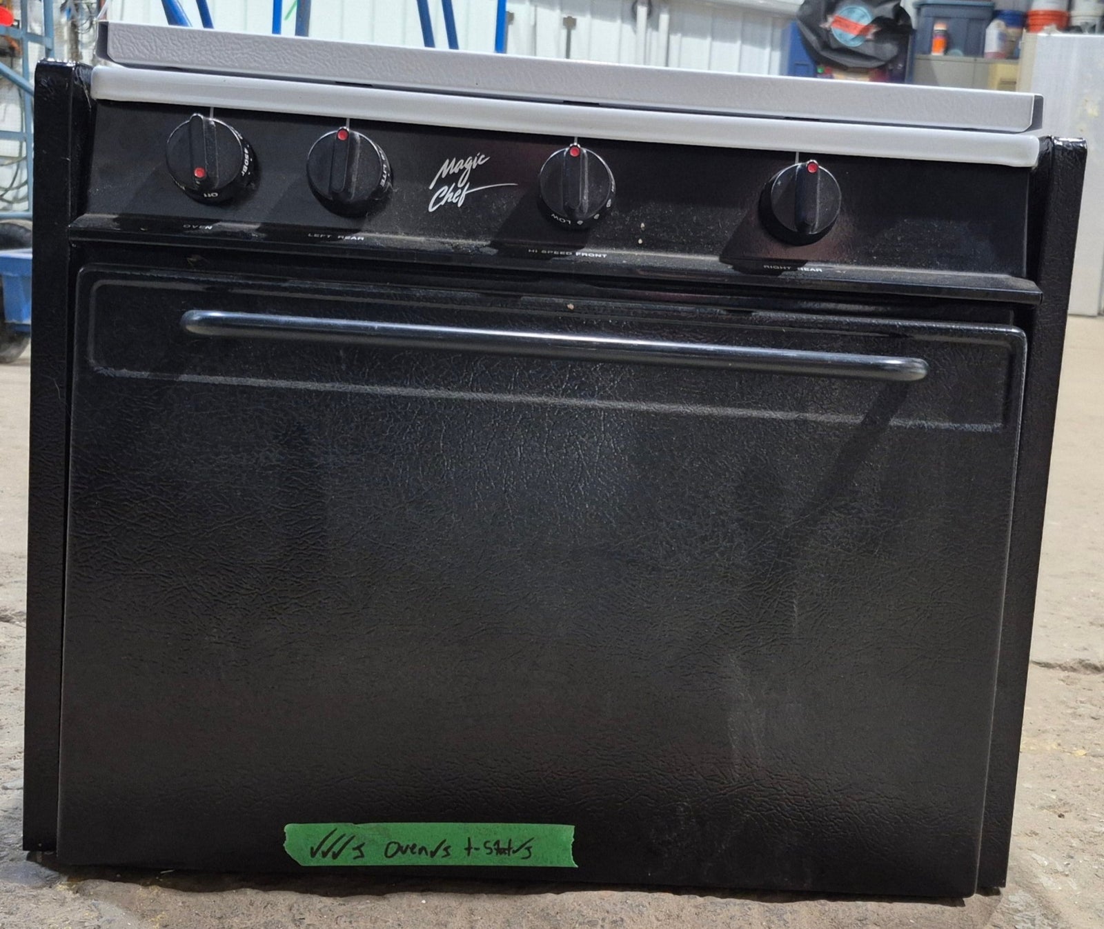 Used Magic Chef Range Stove 3 - Burner 16 5/8