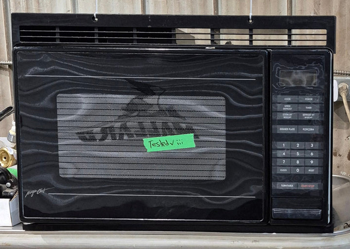 Used Magic Chef RV Microwave - 21 3/4" W x 13 3/4" H x 12 1/2" D - Young Farts RV Parts