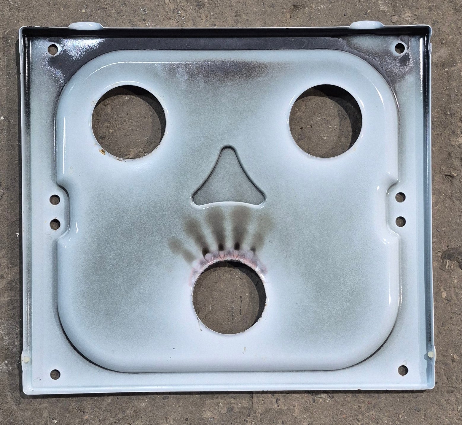 Used Magic Chef Stove Metal Main Top, White - 74001333 - Young Farts RV Parts