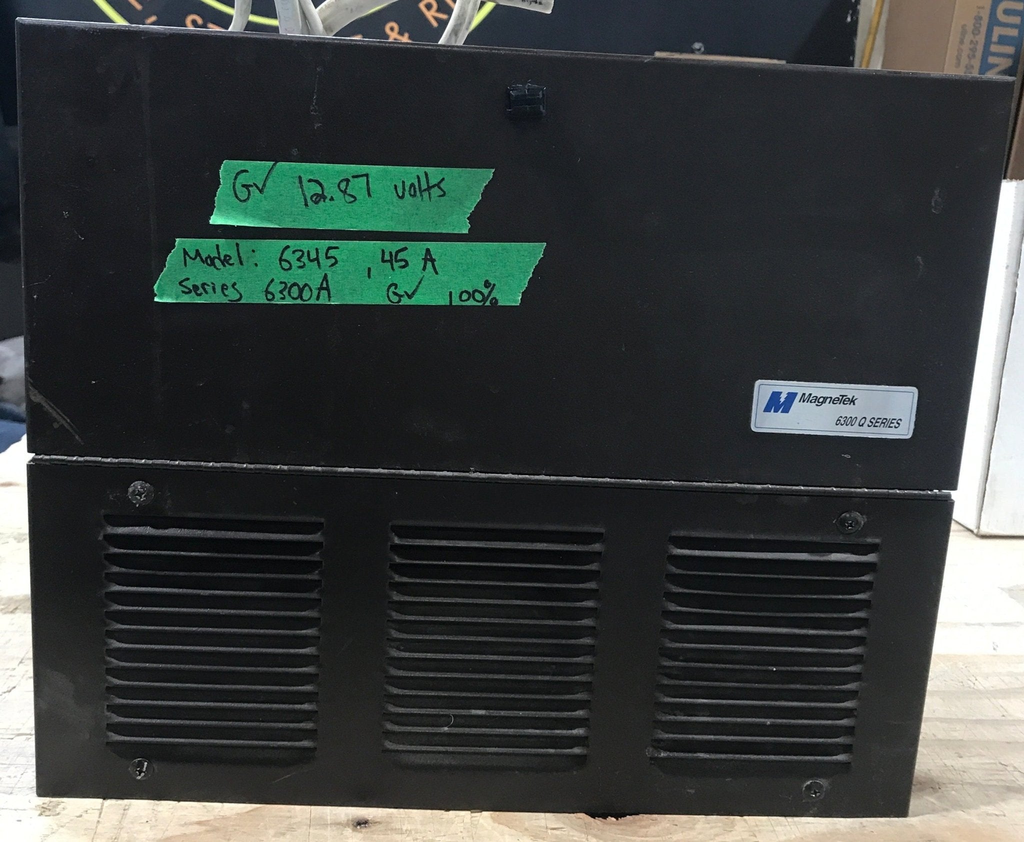 Used Magnetek 45 AMP Converter - Series 6300 A , Model 6345 - Young Farts RV Parts