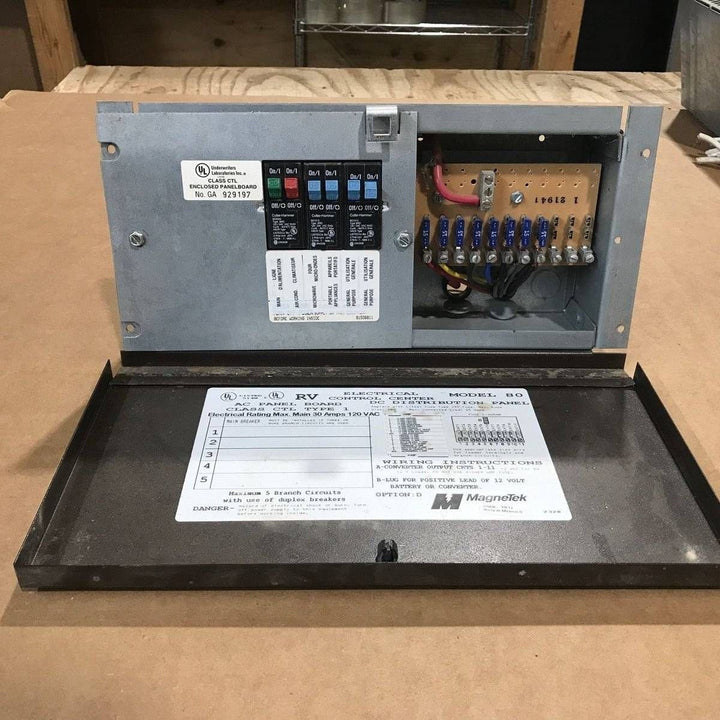 Used Magnetek Distribution Panel, 20 AMP - Model 80 - Young Farts RV Parts