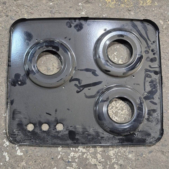 Used Main Top Suburban - Cooktop Cover, Black - 2940ABK - Young Farts RV Parts
