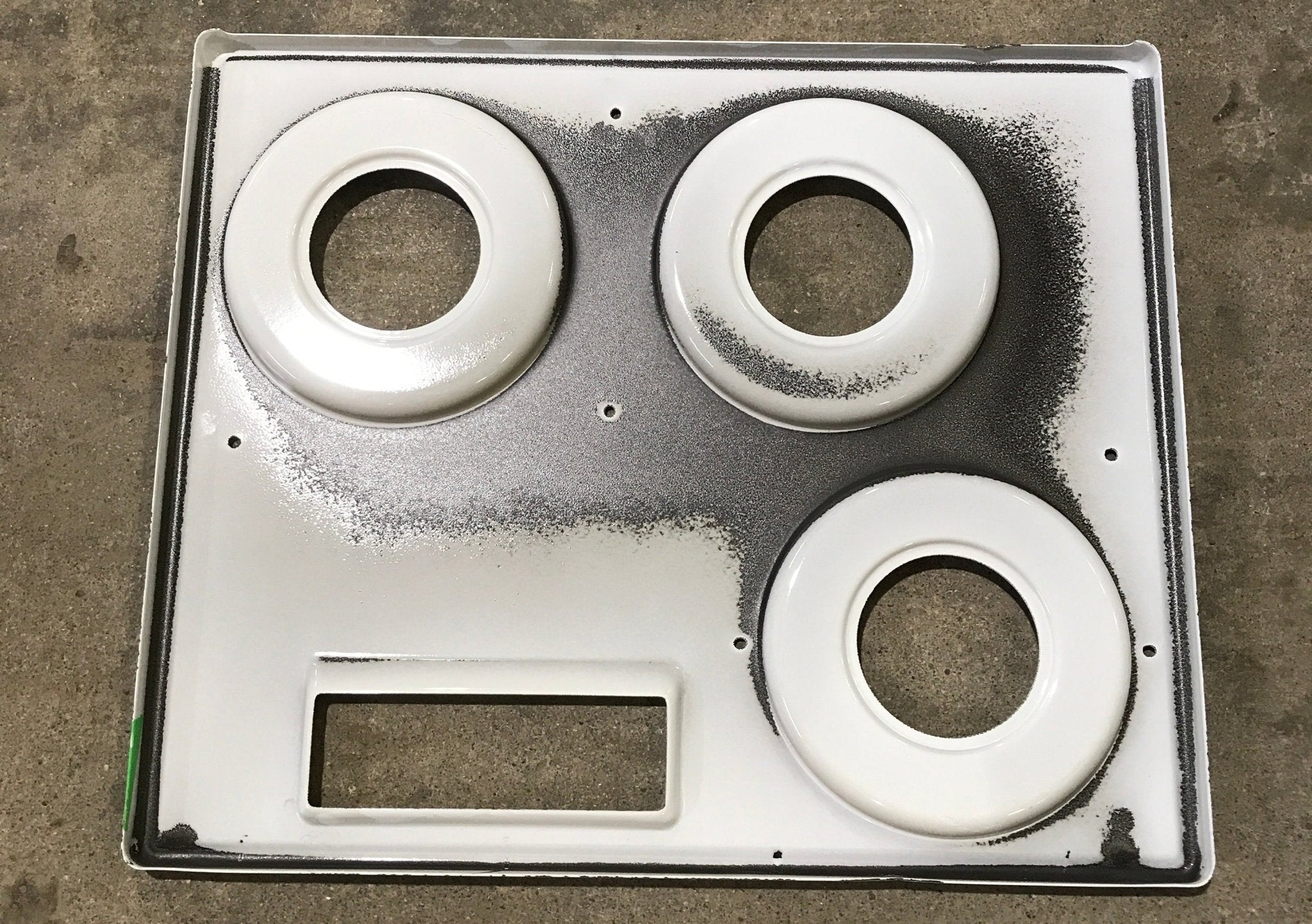 Used Main Top Suburban - Cooktop Cover (White) 2703AWH - Young Farts RV Parts