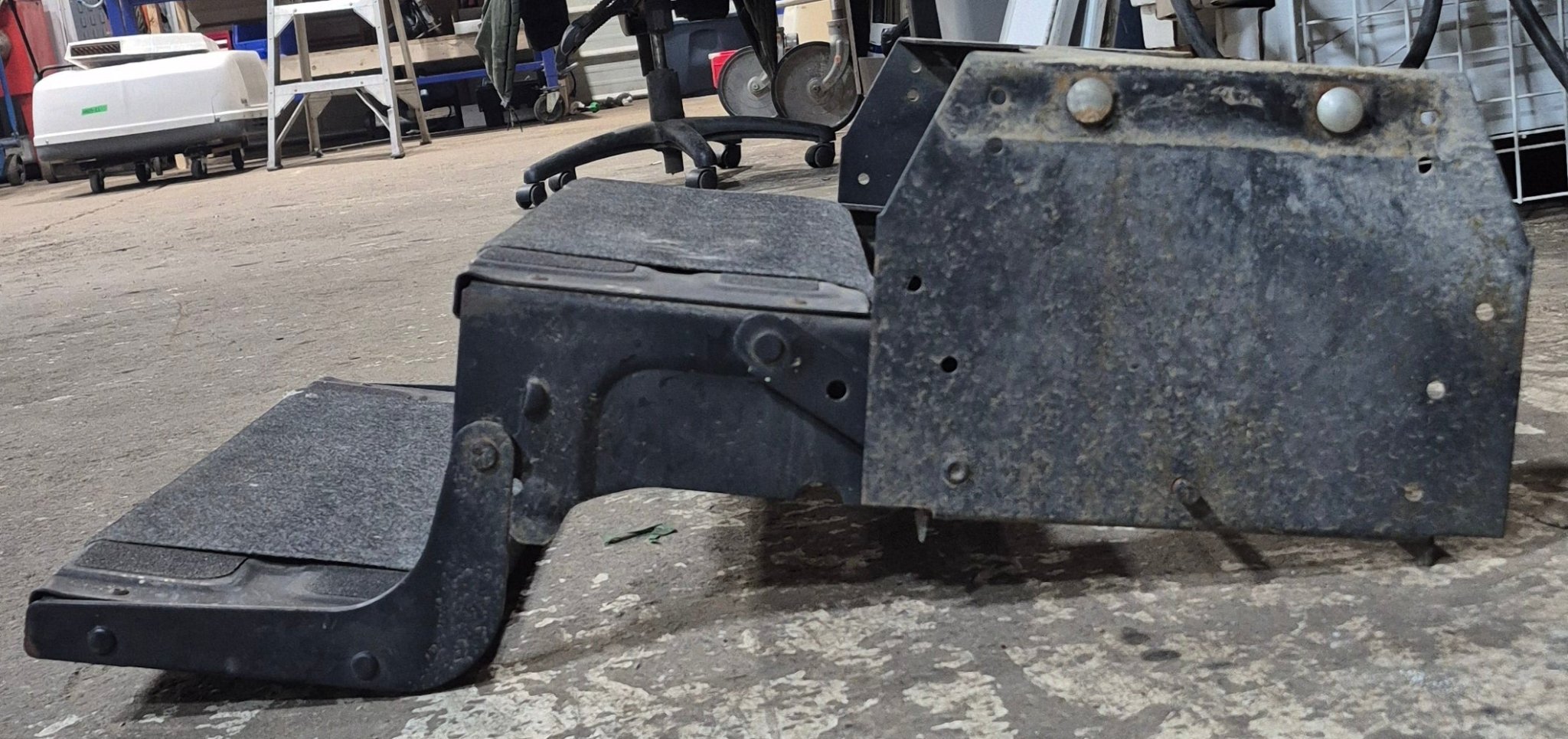 Used Manual Double Fold Step - Young Farts RV Parts