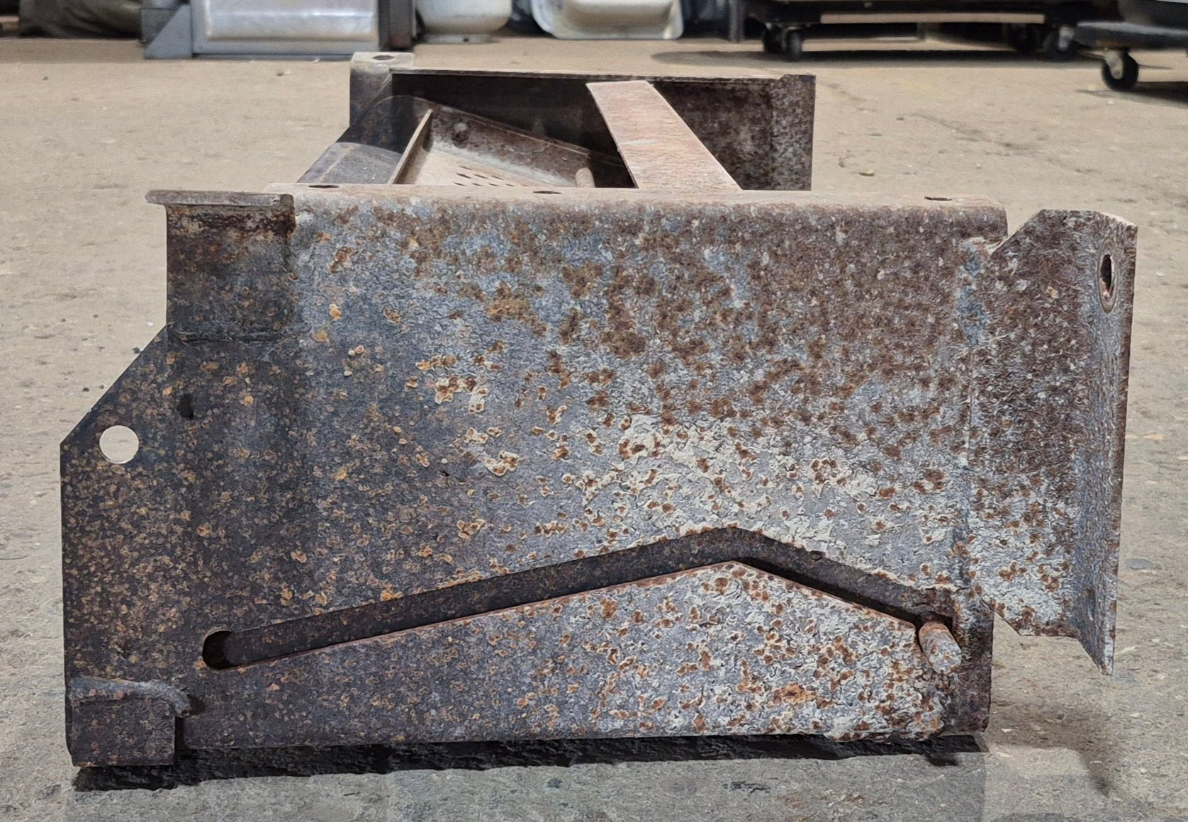 Used Manual Double Fold Step - Young Farts RV Parts