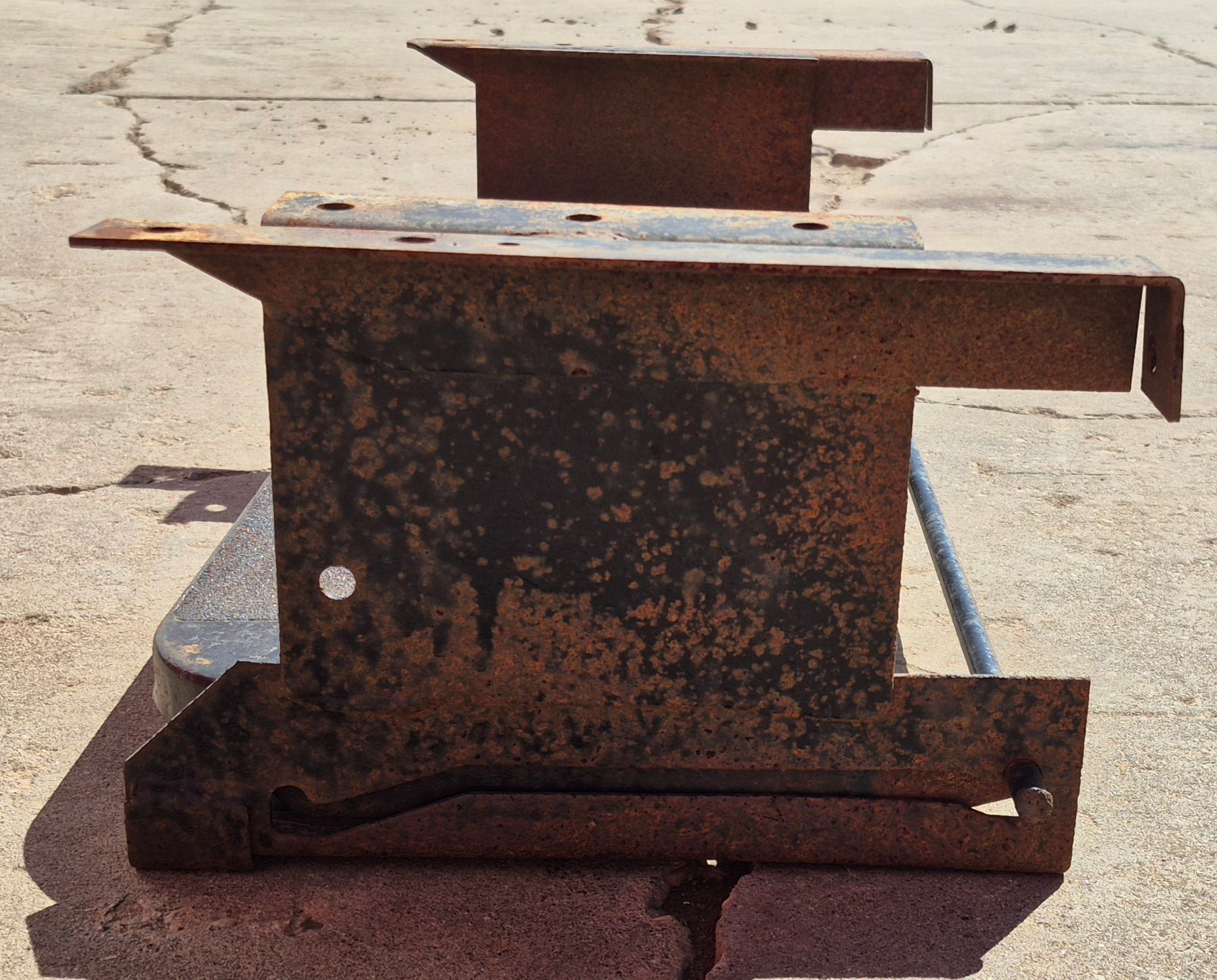 Used Manual Single Fold Step - Young Farts RV Parts